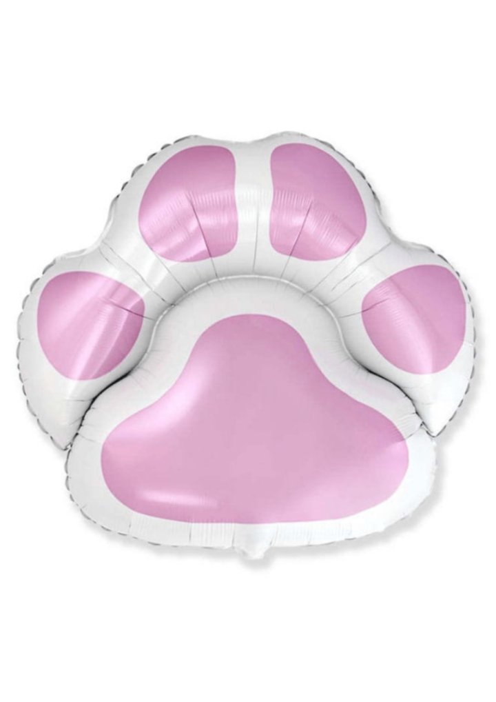 Balon PSIA ŁAPKA pies, Psi Patrol, różowa